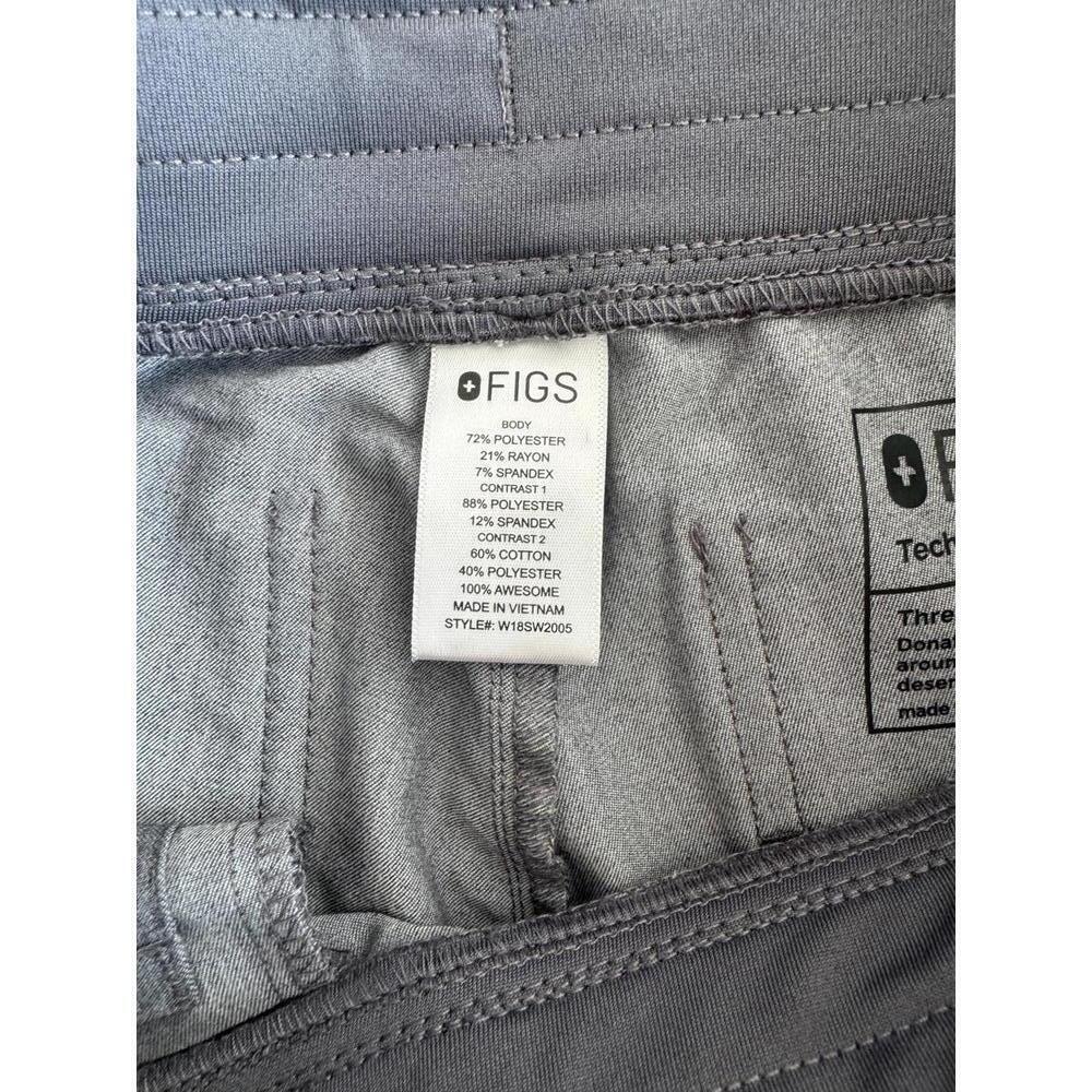 Figs Graphite Zamora High Waisted Jogger Pants Size Extra Small - Picture 3 of 6